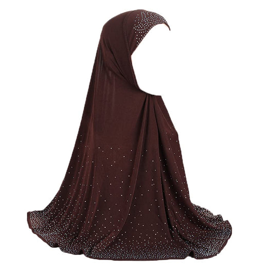 Zahra Rhinestone Khimar Hijab