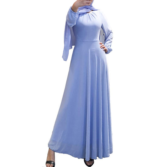 Noura Chiffon Tie-Waist Abaya
