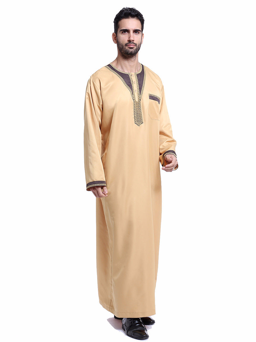 Hassan Classic Embroidered Thobe