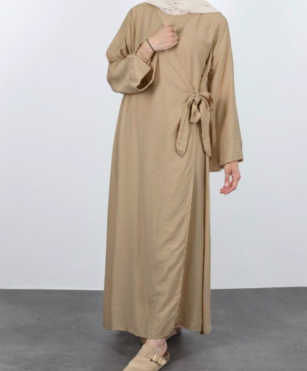 Safa Tie-Waist Abaya