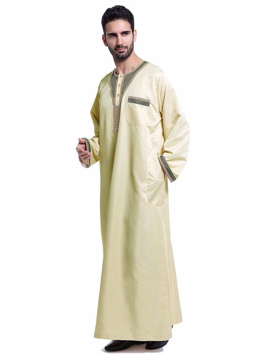 Hassan Classic Embroidered Thobe